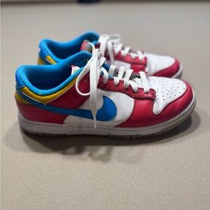 NIKE DUNK LOW LEBRON JAMES Limited FRUITY PEBBLES men’s size 8/ W 9.5